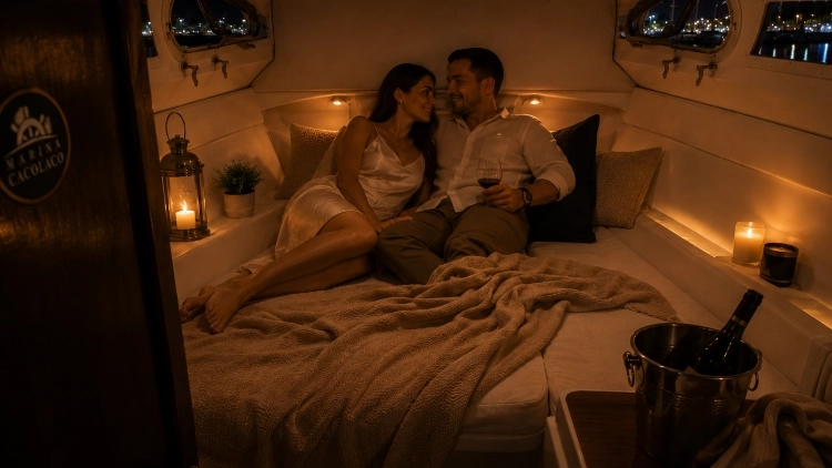 Experience Pernoite Flutuante - Uma noite sobre as &aacute;guas do Rio.